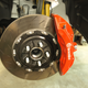 Factory Hellcat front Brake caliper and rotor